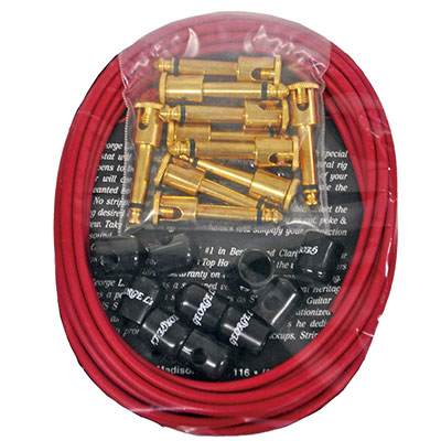 GEORGE L'S 155 RED　Angle Plug Gold　セット